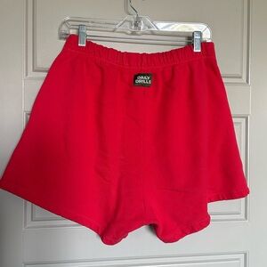 Daily Drills Women’s Sweat Shorts in Pink/Red